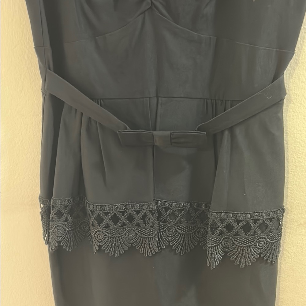 Stop Staring Black Sheath Midi Dress - Picture 5 of 10